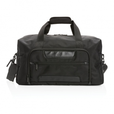 Logo trade business gift photo of: Swiss Peak AWARE™ RPET Voyager weekend bag